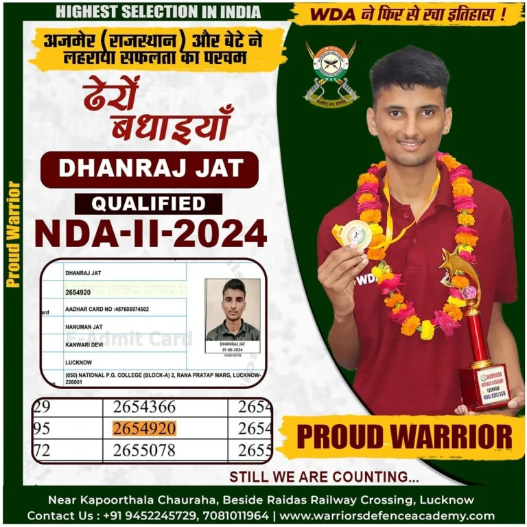 NDA Selection 2024